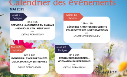 CALENDRIER DU MOIS DE MAI 🌸