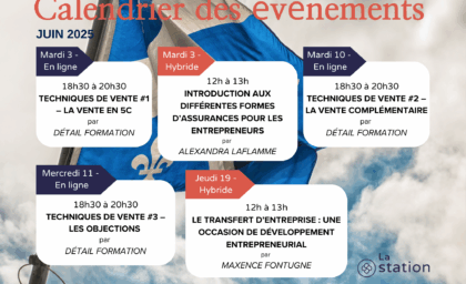 CALENDRIER DU MOIS DE JUIN 😎