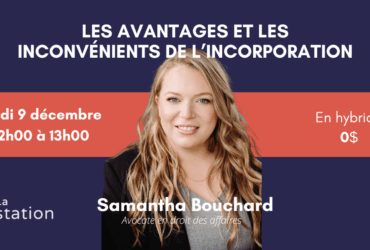 Les avantages et les inconvénients de l’incorporation