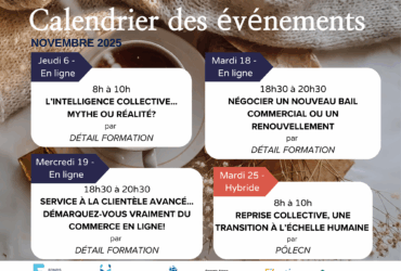 CALENDRIER DU MOIS DE NOVEMBRE 🍂