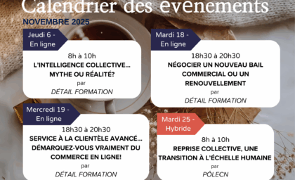 CALENDRIER DU MOIS DE NOVEMBRE 🍂