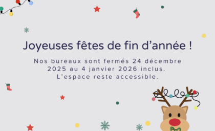 Pause de fin d’année 🎄