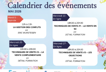 CALENDRIER DU MOIS DE MAI