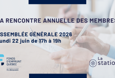 Assemblée Générale Annuelle – 22 juin à 17h