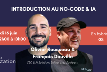 INTRODUCTION AU NO-CODE & IA